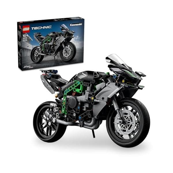 レゴ(LEGO) テクニック Kawasaki Ninja H2R バイク おもちゃ 玩具 誕生日 プレゼント ブロック 男の子 女の子 子供 10歳 11歳 12歳 小学生 乗り物 車