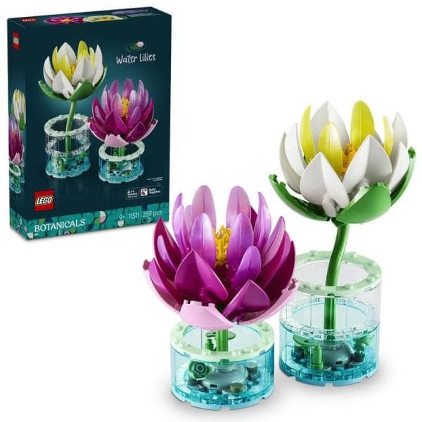 レゴ LEGO ボタニカル スイレン おもちゃ 玩具 誕生日 プレゼント ブロック 女の子 男の子 子供 9歳 10歳 11歳 小学生 花束 造花 飾