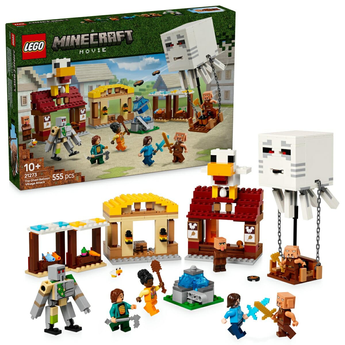 レゴ(LEGO) マインクラフト ガストの村襲撃 21273 [ おもちゃ 玩具 誕生日 プレゼント ブロック 男の子 女の子 子供 10歳 11歳 12歳 小学生 マイクラ Minecraft グッズ ゲーム ]